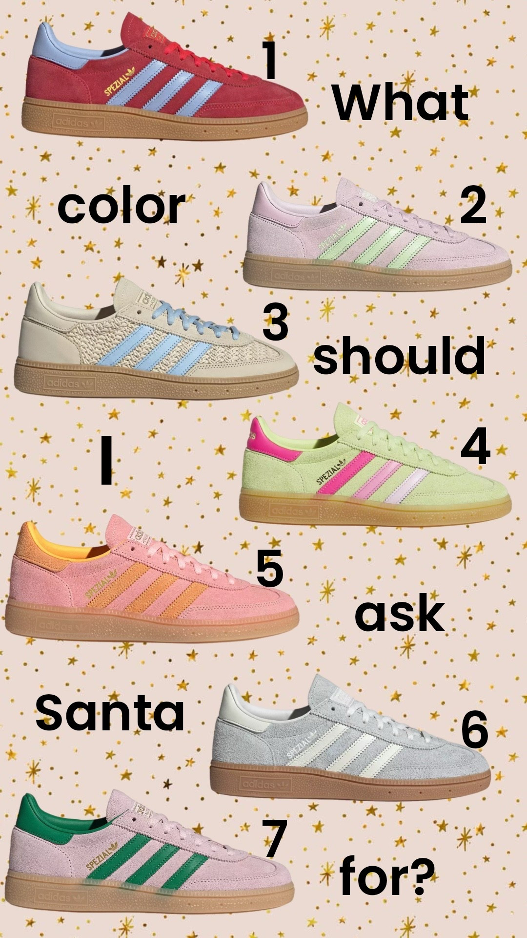 I love my new Handball Spezials! I think it’s the softness of the suede, in addition to the superior arch support and lightness. What color should I get next? 

#LTKGiftGuide #LTKOver40 #LTKmomlife