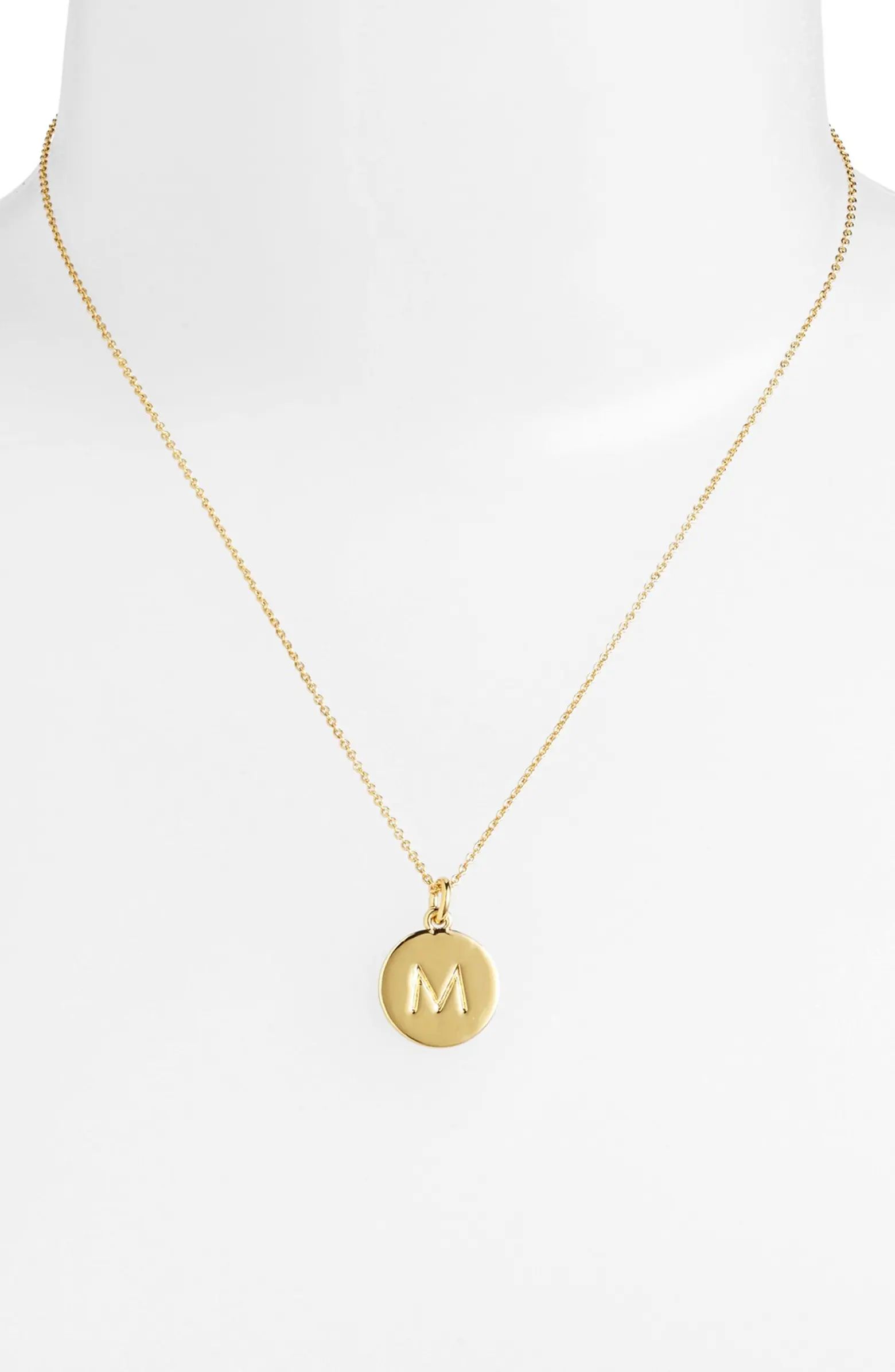 one in a million initial pendant necklace | Nordstrom