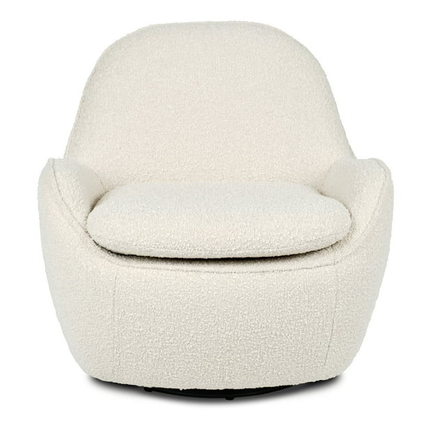 Poly and Bark Nova Boucl? Swivel Chair | Walmart (US)