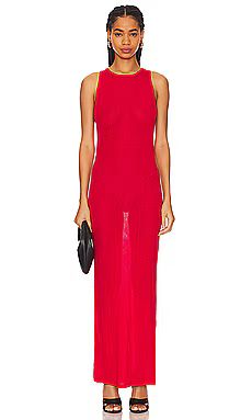 COTTON CITIZEN The Rio Maxi Dress in Cherry from Revolve.com | Revolve Clothing (Global)