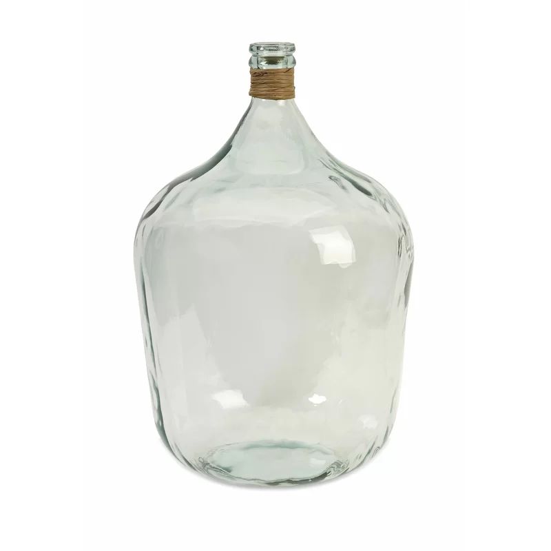 Belton Clear/Green Glass Table Vase | Wayfair North America