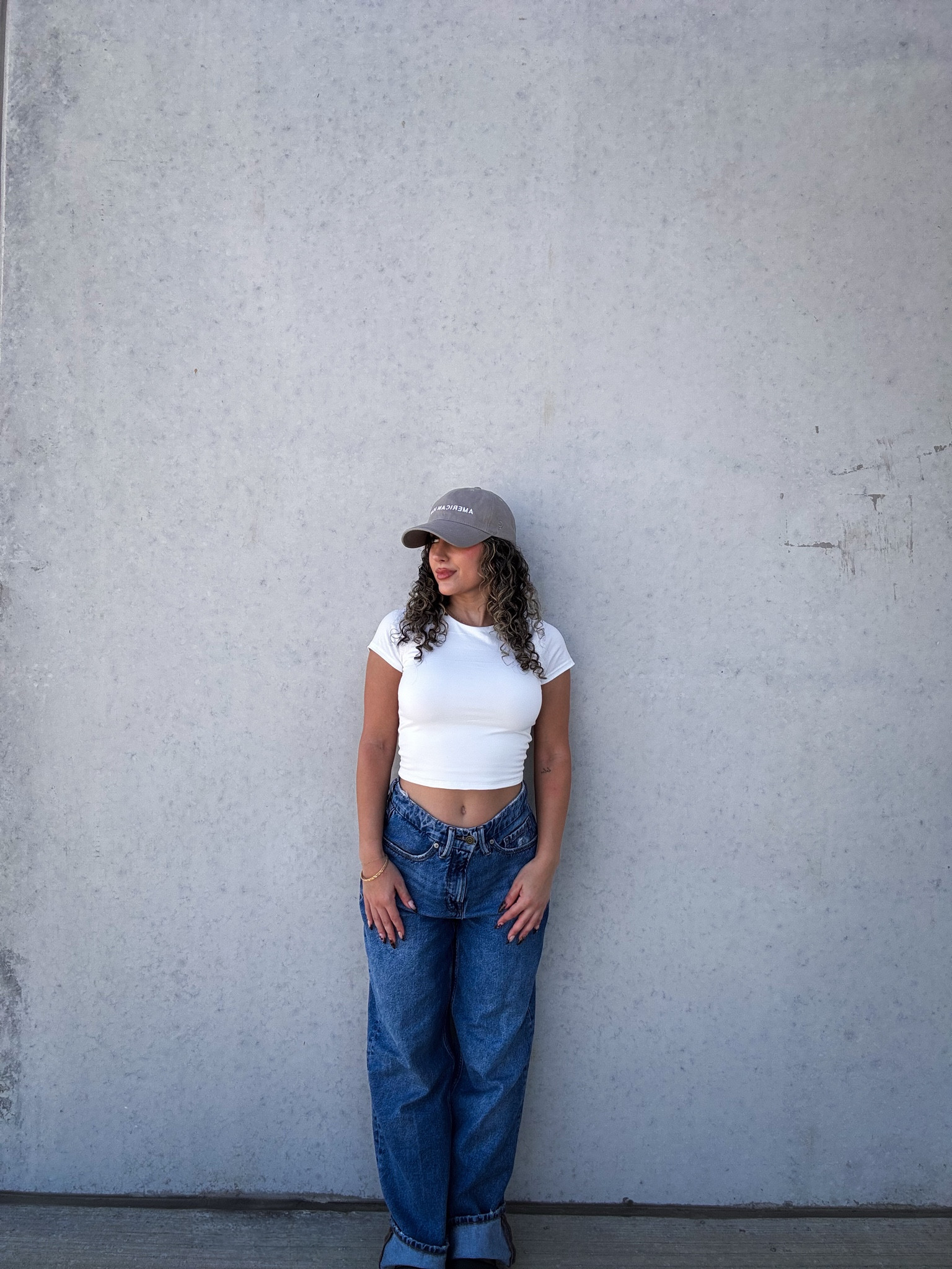 Good American on a Sunday 

Fall jeans, baseball hat, loose jeans 

#LTKSeasonal #LTKFallSale #LTKStyleTip