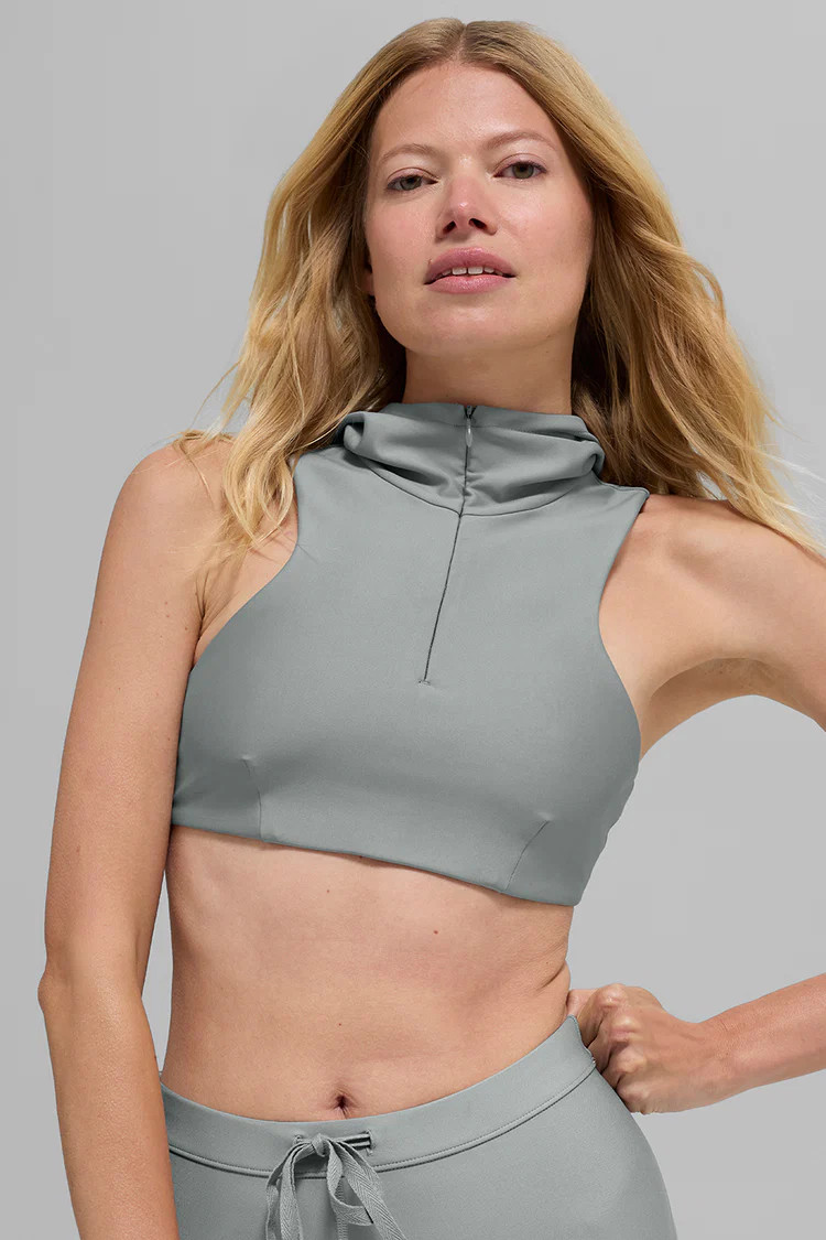 Airlift Light Speed Hooded Bra | Alo Yoga (US)