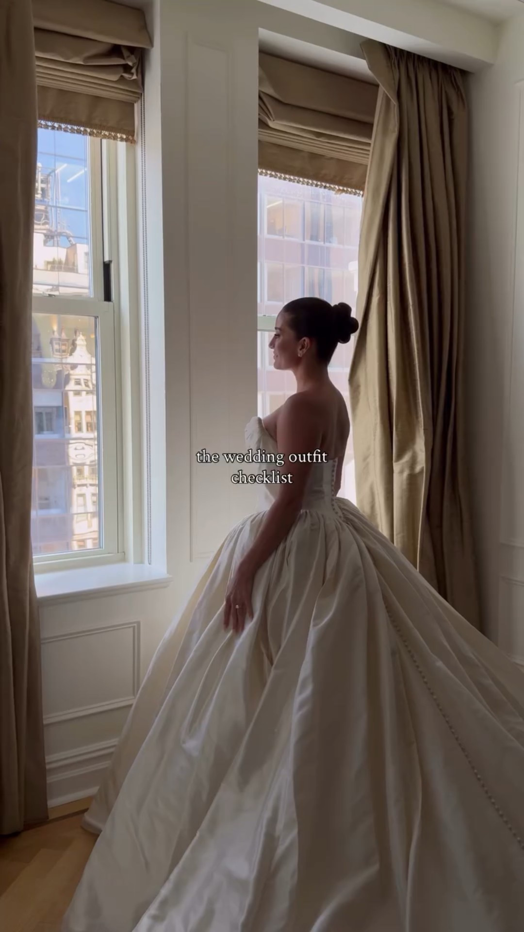 Wedding Look Checklist:

Rehearsal dinner: 
Dress: @retrofete 
Shoes & bag: @chanelofficial 

Welcome Party:
Dress & Cape: @oliazavozina 
Shoes: @jimmychoo 
Bag: @dior 

Get Ready Part 1: @kat_thelabel 

Get Ready Part 2: @skims 

Ceremony: @nicolefeliciacouture @kleinfeldbridal 
Shoes: @jimmychoo 

Reception: @millanova @bridalreflectionsny 
Shoes: @jimmychoo 

#weddinglook #weddinglooks #2025bride #bridal #relationships #ootd #relationshipgoals #2025brides #couplegoals #style #trend #bridetobe