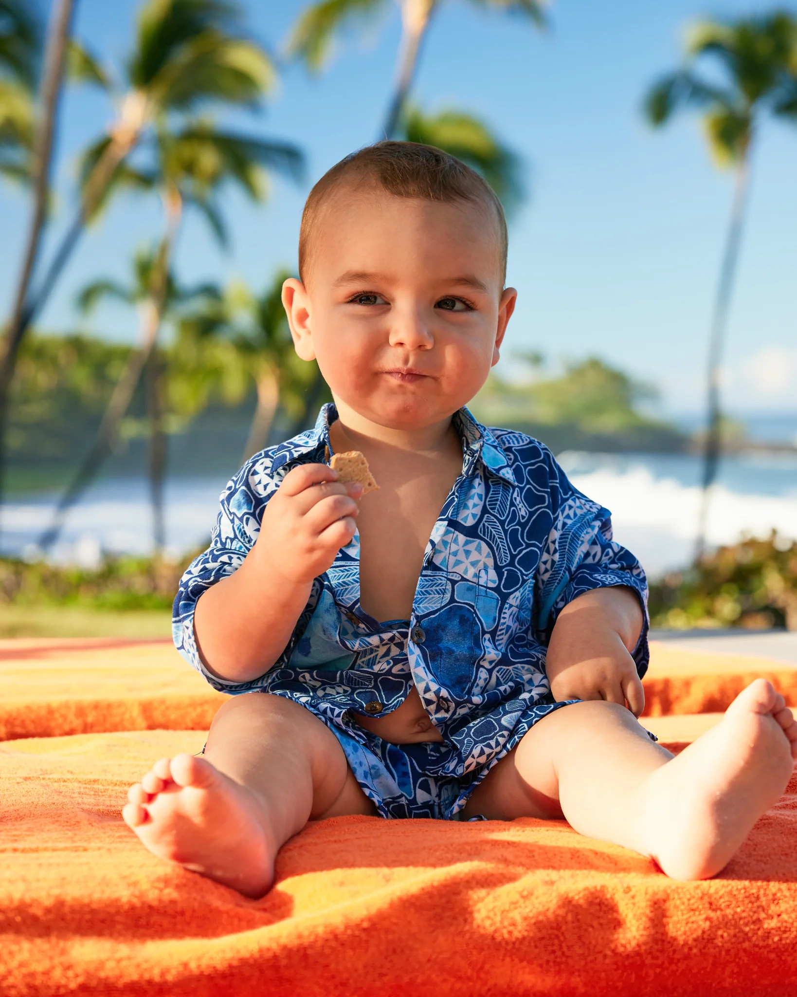 Kenny Flowers x Mauna Kea – The Hawaii Honu - Boys Hawaiian Shirt | Kenny Flowers