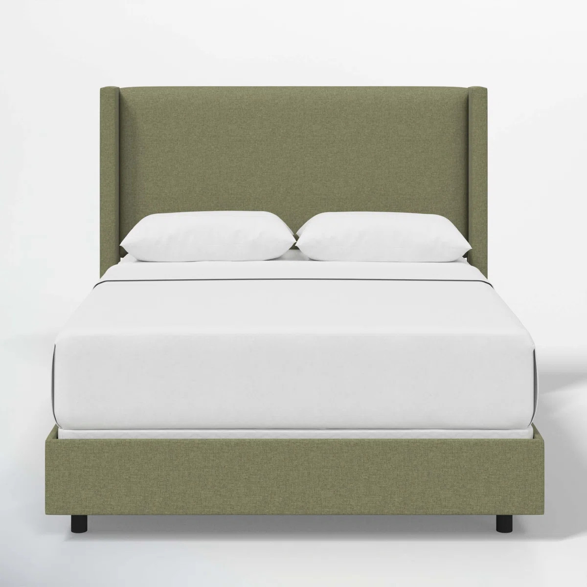 Hanson Upholstered Wingback Bed | Wayfair North America
