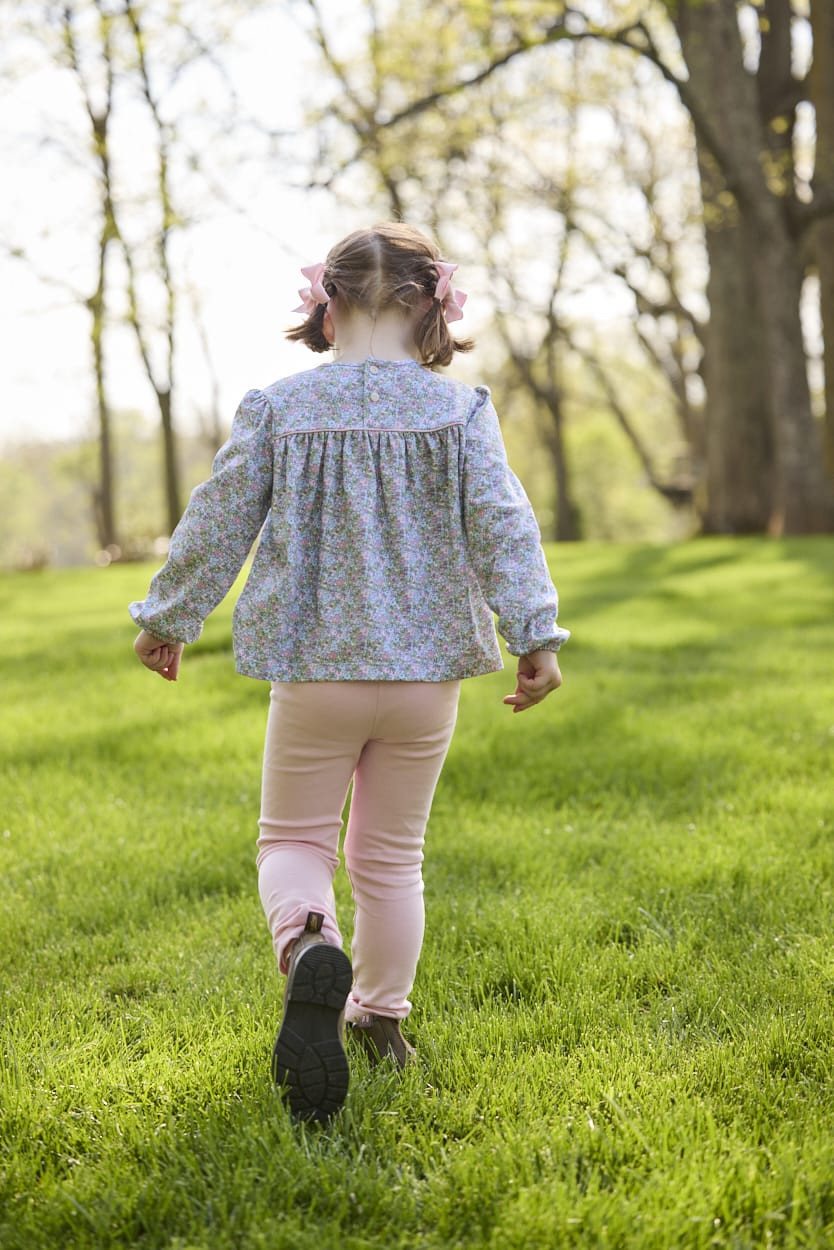 Pink Leggings - Girl's Classic Playwear Clothing | Little English | Little English