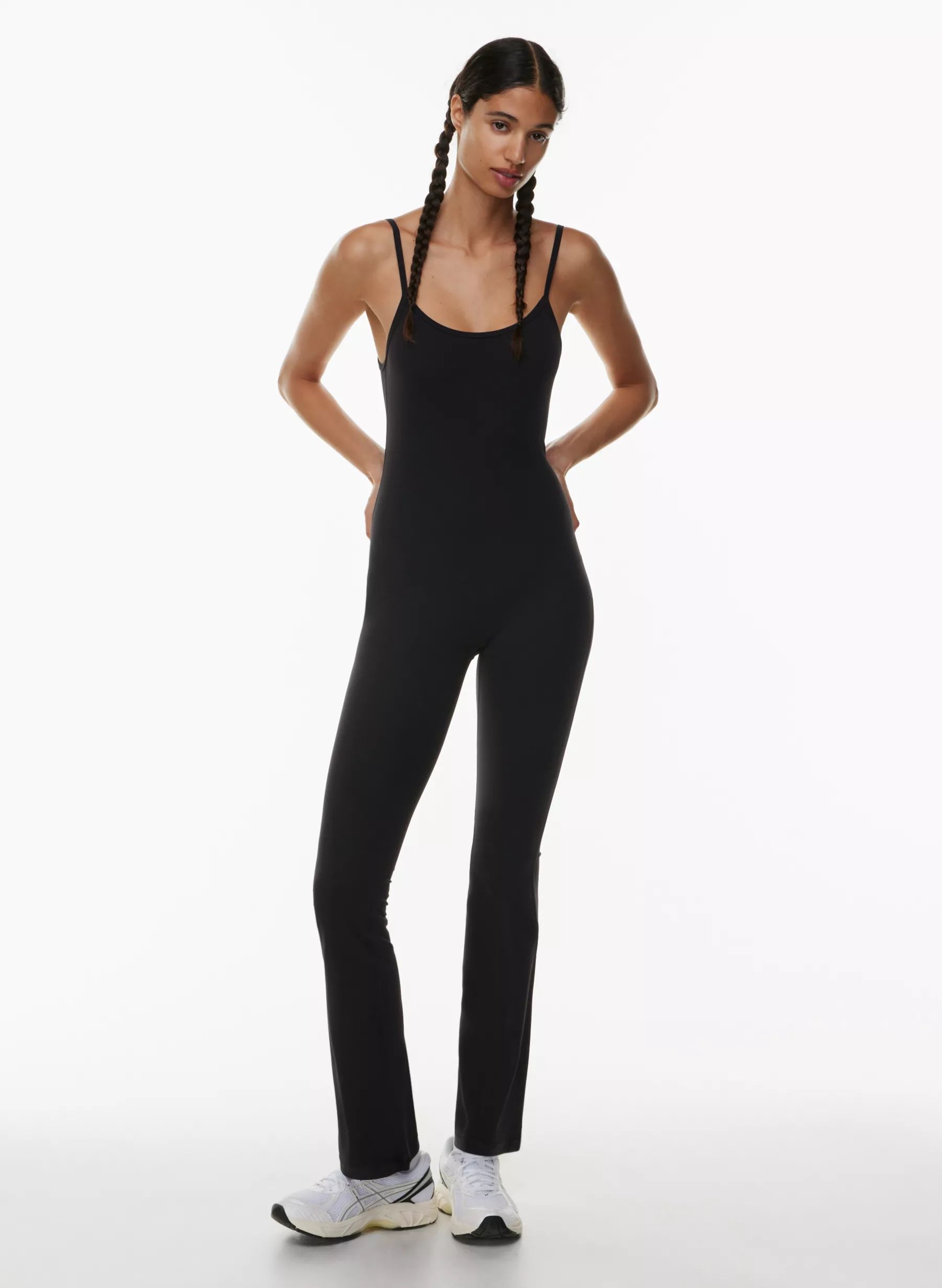 BUTTER ESSENTIAL FLARE JUMPSUIT | Aritzia