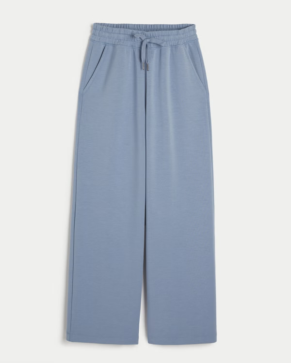 Women's Gilly Hicks Active Cooldown Wide-Leg Pants | Women's Bottoms | HollisterCo.com | Hollister (US)