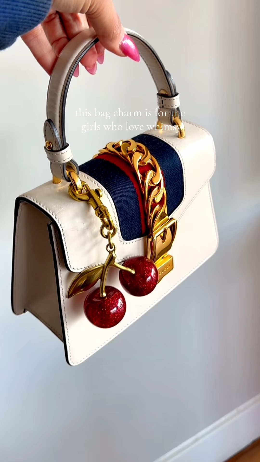 This cherry bag charm is adorable for all the spring outfits. You can add it to your keychain or your purses. 🍒 I love all things whimsical so this was right up my alley 😍

#LTKootd #LTKPetite #LTKOver40