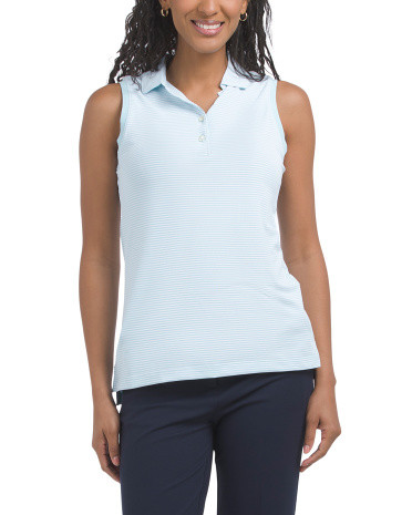 PETER MILLAR
Upf 50 Vista Stripe Banded Sport Mesh Sleeveless Top
$24.99  Compare At $48 
help
 | TJ Maxx