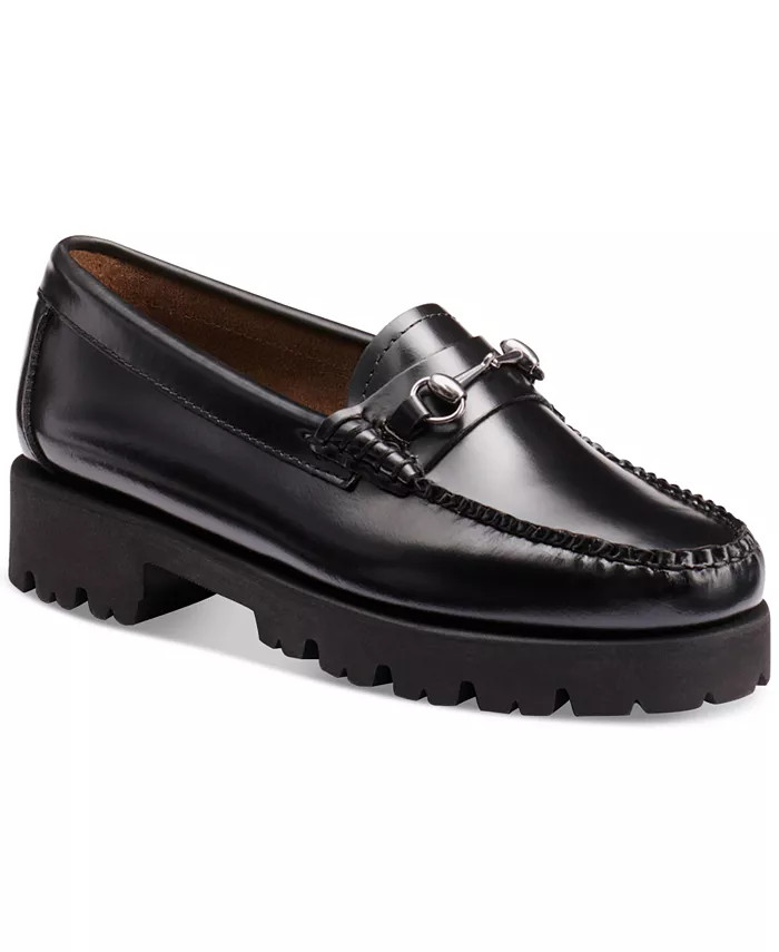 GH Bass Women's Lianna Bit Super Lug Loafer Flats - Macy's | Macys (US)