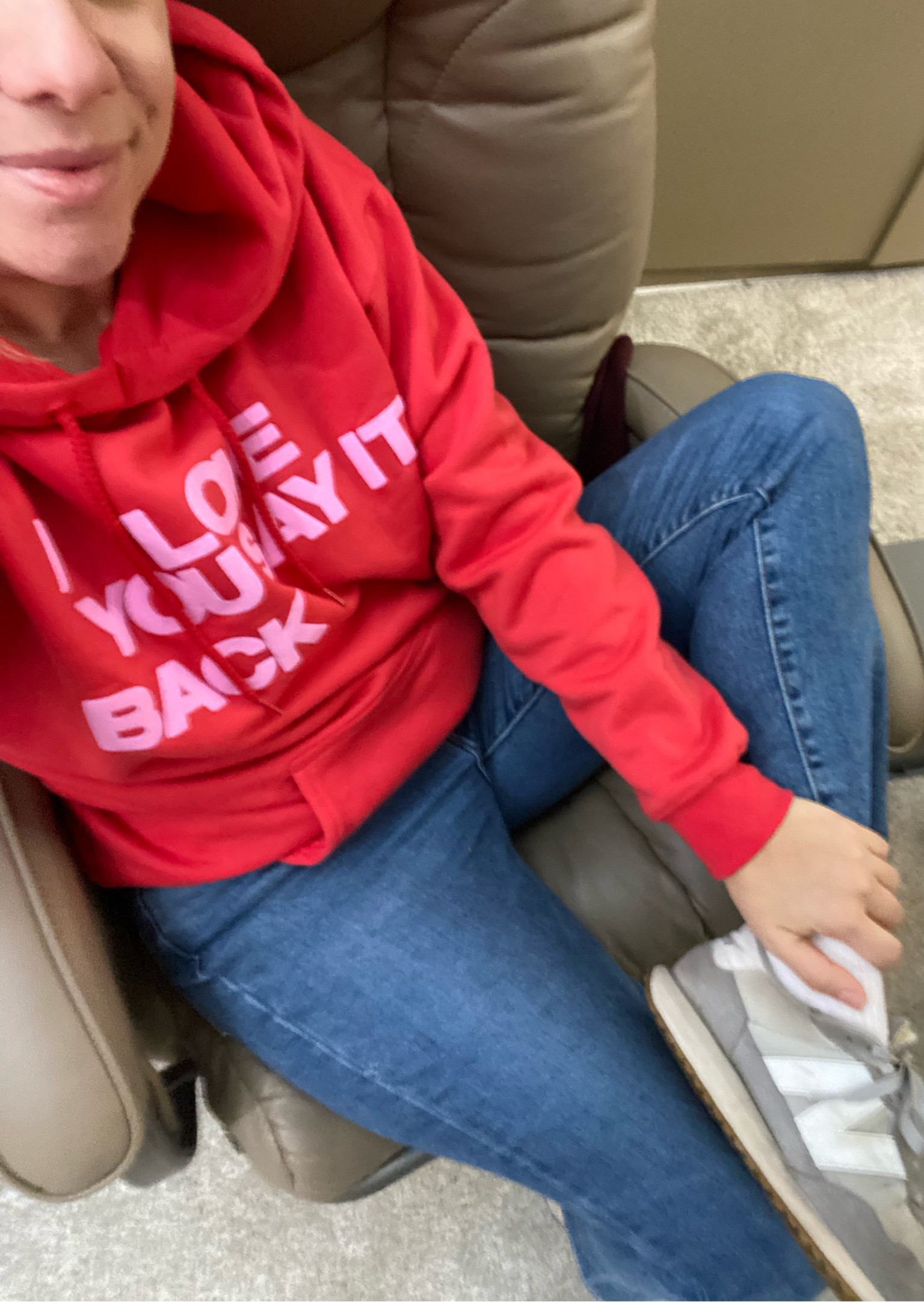 Back home to reality of sweatshirt and jeans 

#LTKMidsize #LTKFindsUnder100
