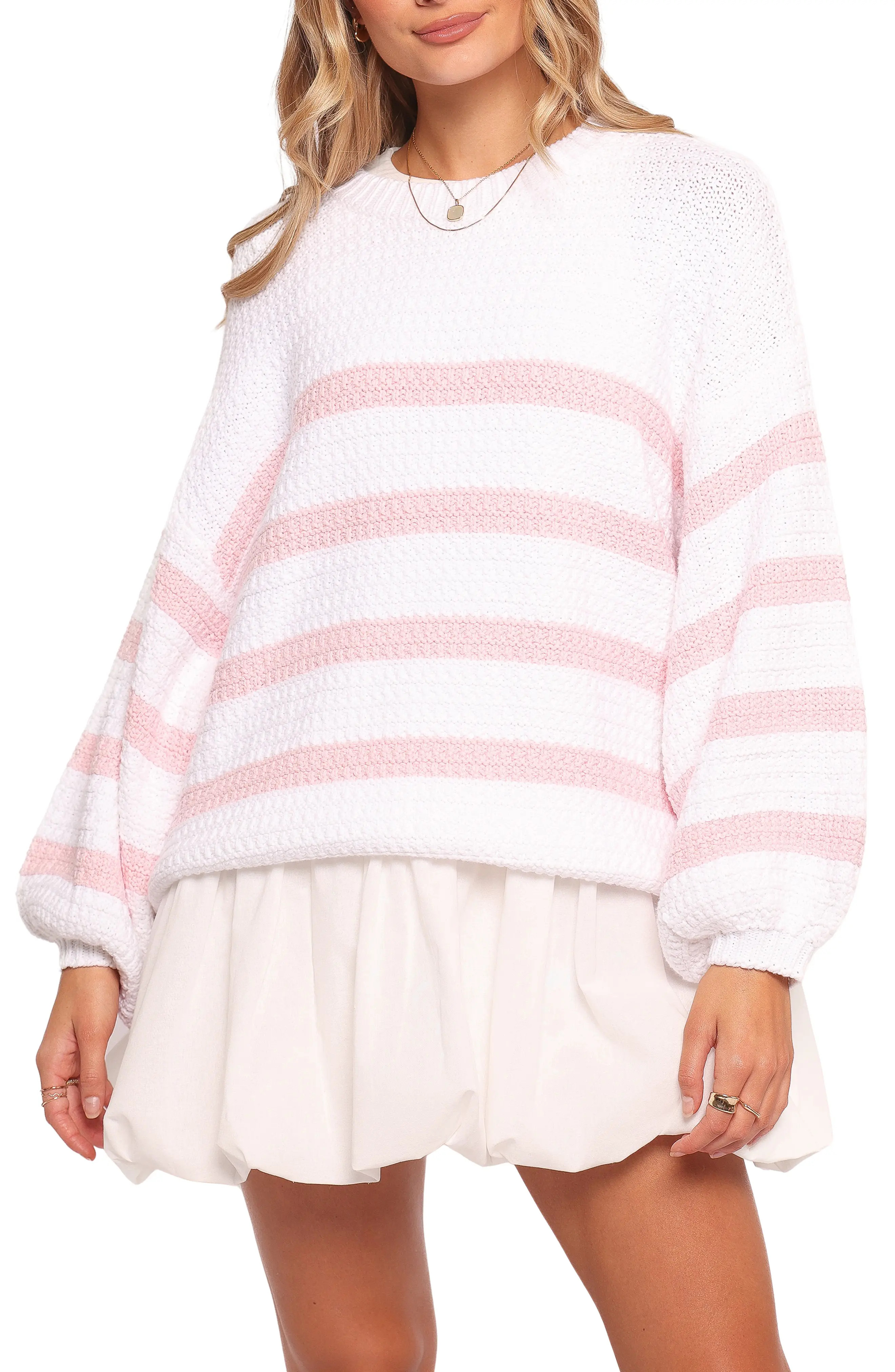 Darcey Oversize Stripe Sweater (Women) | Nordstrom | Nordstrom