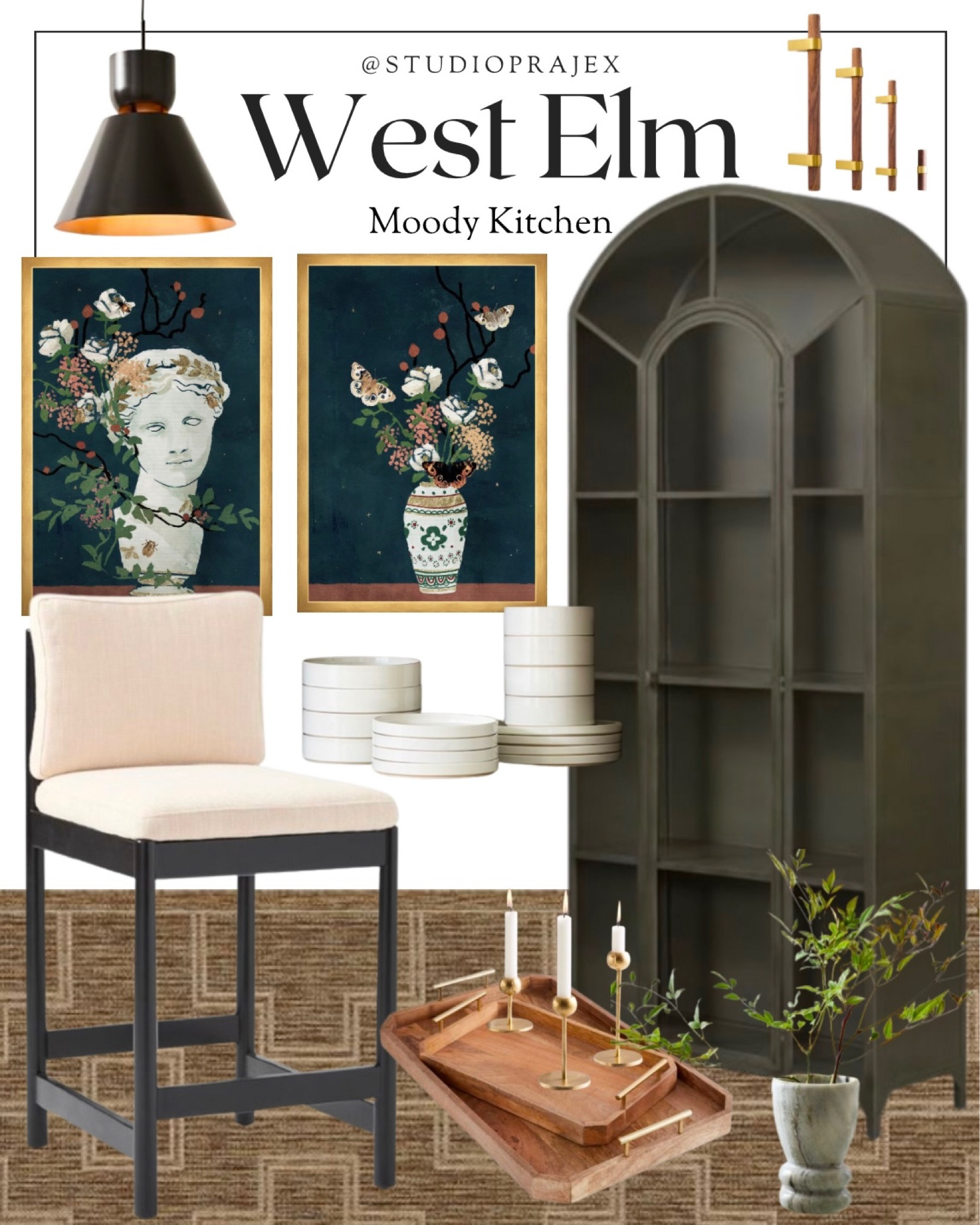 Moody home decor | moody European | styling | kitchen decor | kitchen design | home inspo | vintage style | vintage home | modern home | art | lightning | kitchen island | living space |

#LTKhome #LTKstyletip #LTKfamily