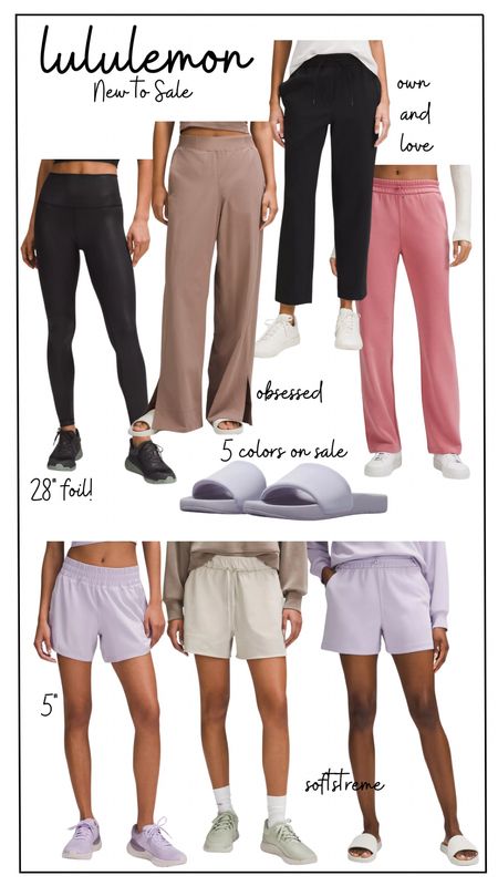 Lululemon new sale items! Some really great options at lower prices! Love the softstream items and this lilac color! 

#LTKSaleAlert #LTKFitness #LTKFindsUnder100