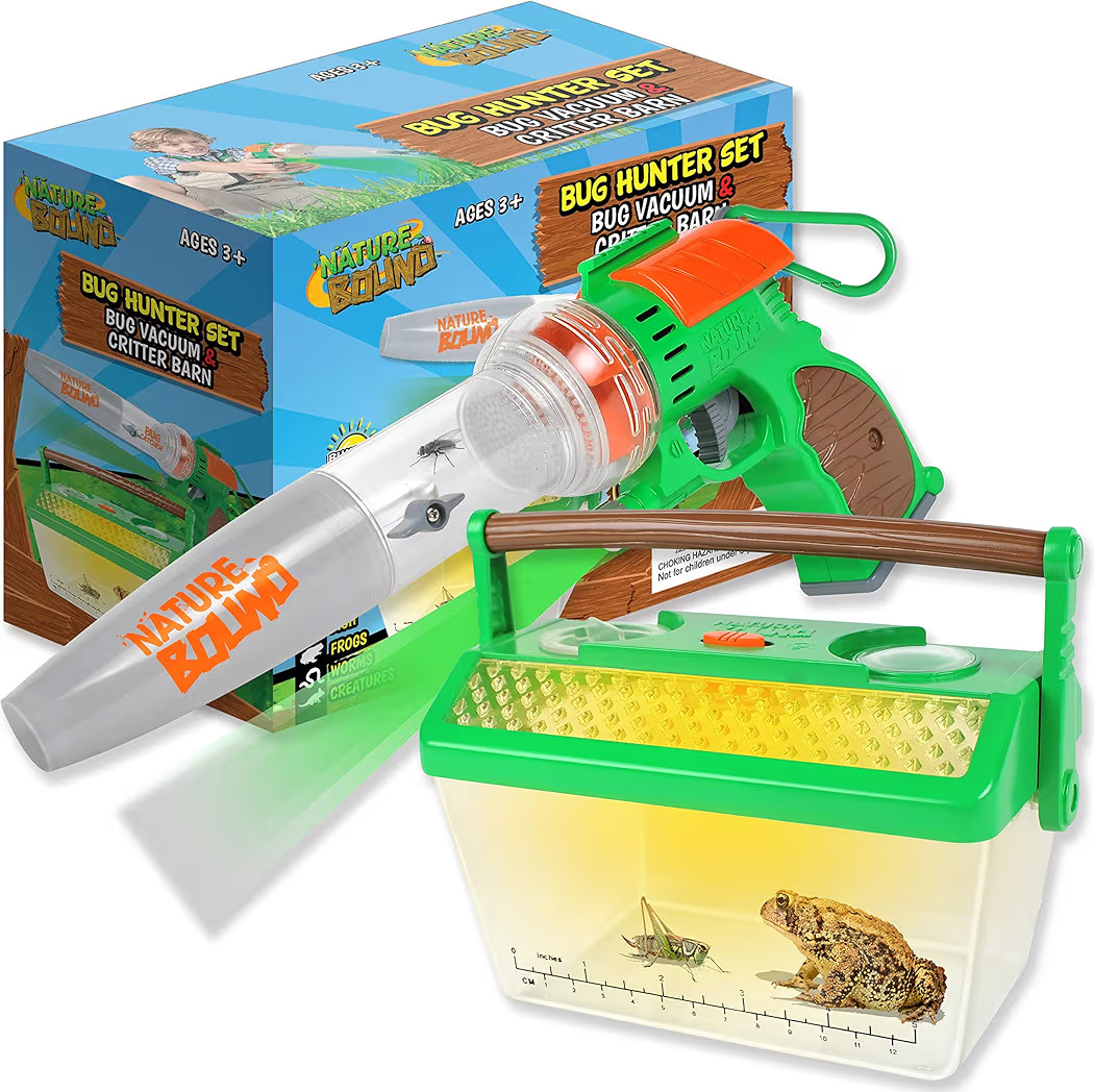 Nature Bound Bug Catcher Vacuum with Light Up Critter Habitat Case | Eco-Friendly Outdoor Toys fo... | Amazon (US)