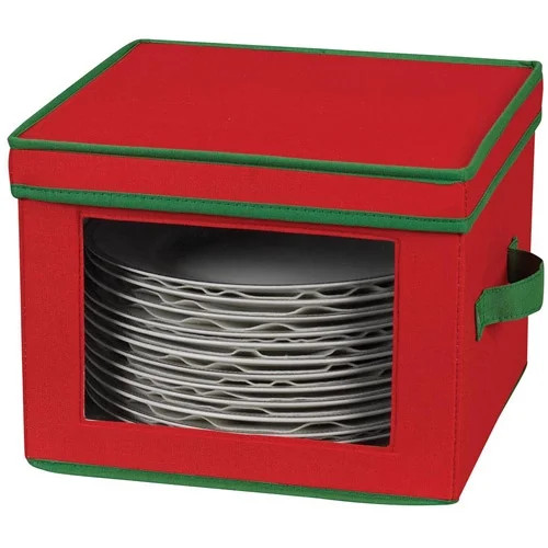 Household Essentials Holiday Dinner Plate Chest - Walmart.com | Walmart (US)