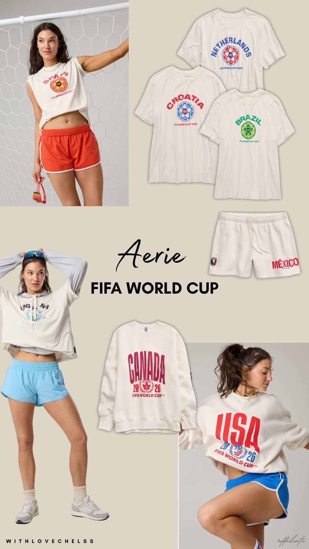 FIFA World Cup attire at Aerie!⚽️

#LTKfifa

#LTKcanada #LTKsummer