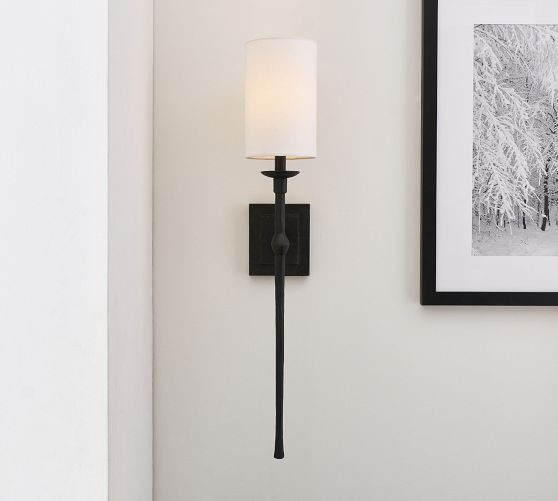 Lenmore Metal Sconce (27'') | Pottery Barn (US)