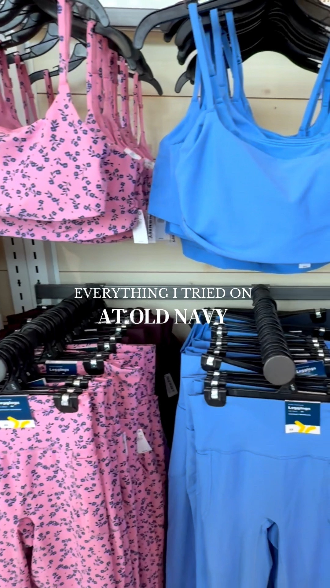 Everything I tried on at Old Navy for spring! 

#LTKActive #LTKU #LTKSaleAlert