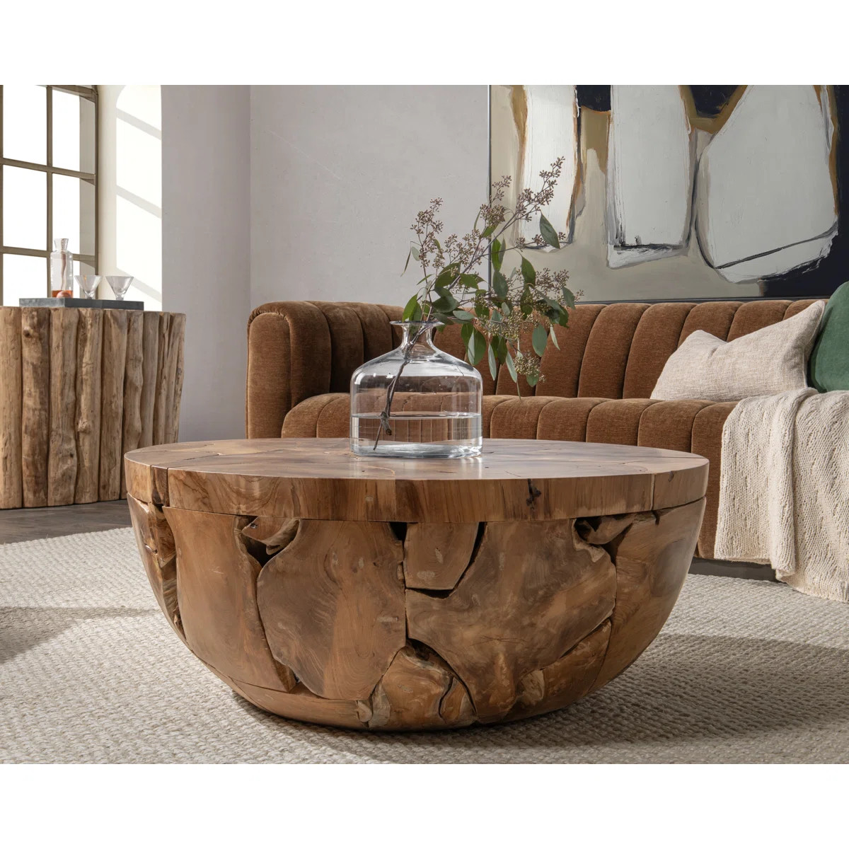 Garford Solid Reclaimed Teak Wood Coffee Table | Wayfair North America