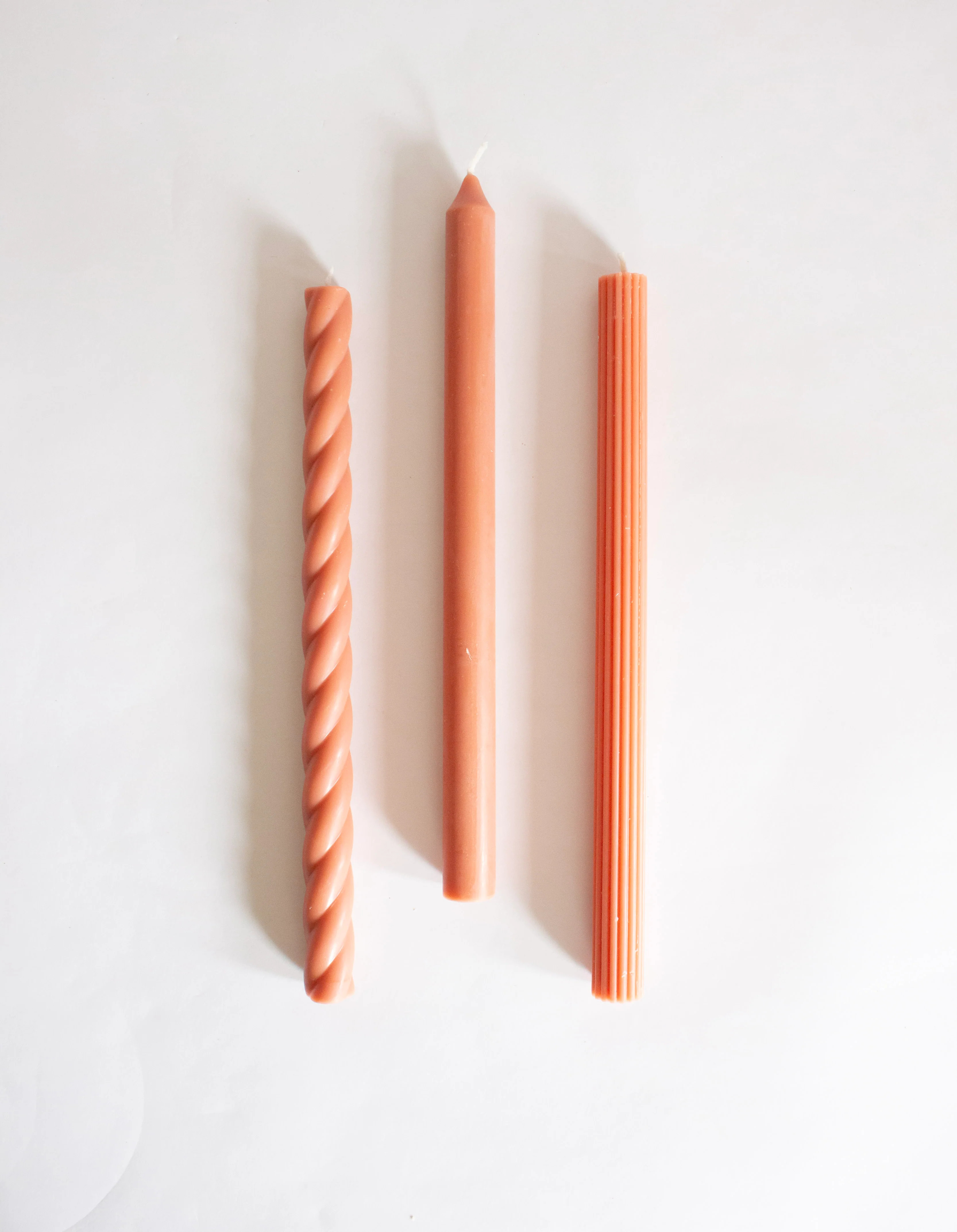 Assorted Taper Candle Box | Terra Cotta | MJHome
