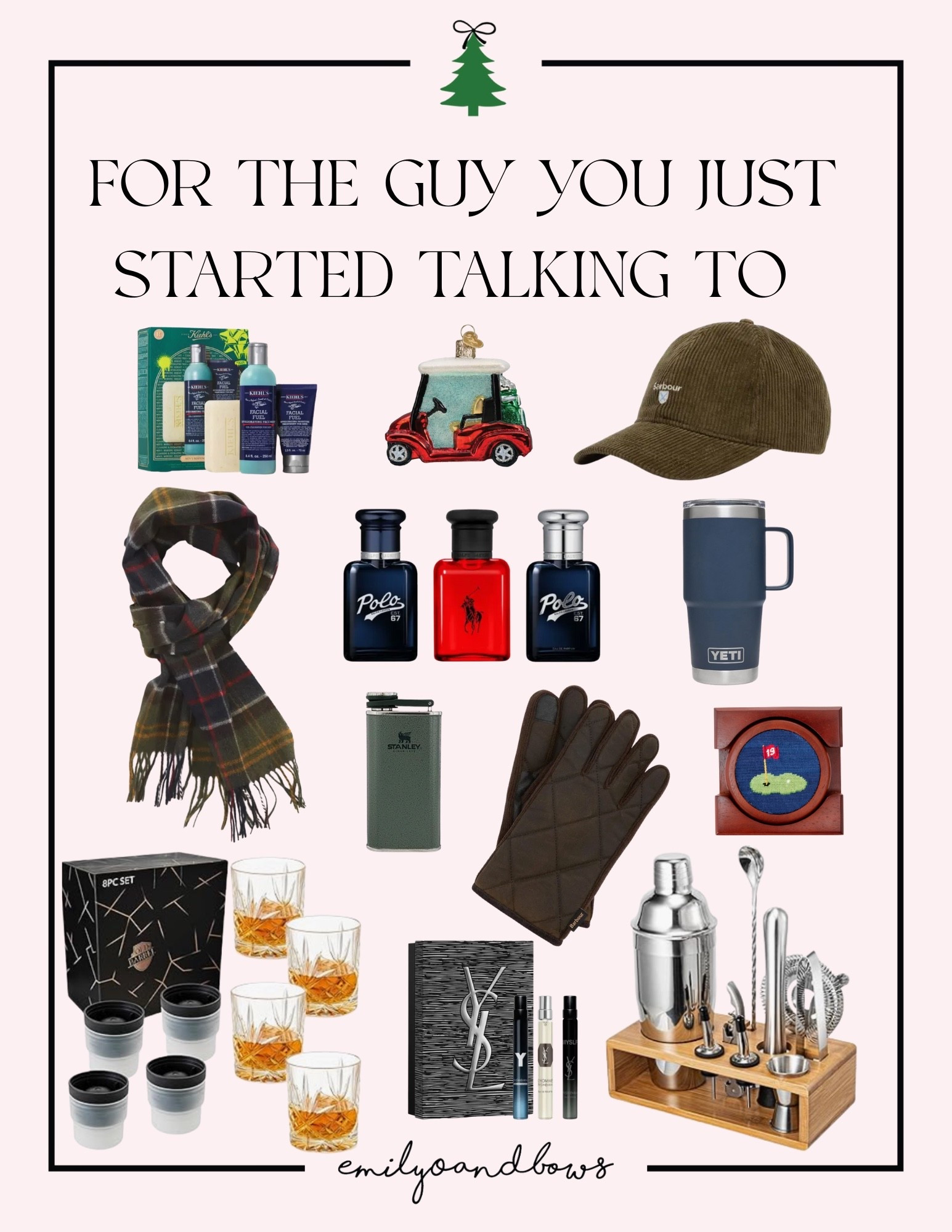 For the guy you just started talking to! Rounding up some easy and chill gifts to give to a new guy in your life who you want to share some holiday cheer with you ✨



#LTKHoliday #LTKGiftGuide #LTKCyberWeek
