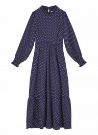 Corina Polka Dot Print Midaxi Dress | Joanie