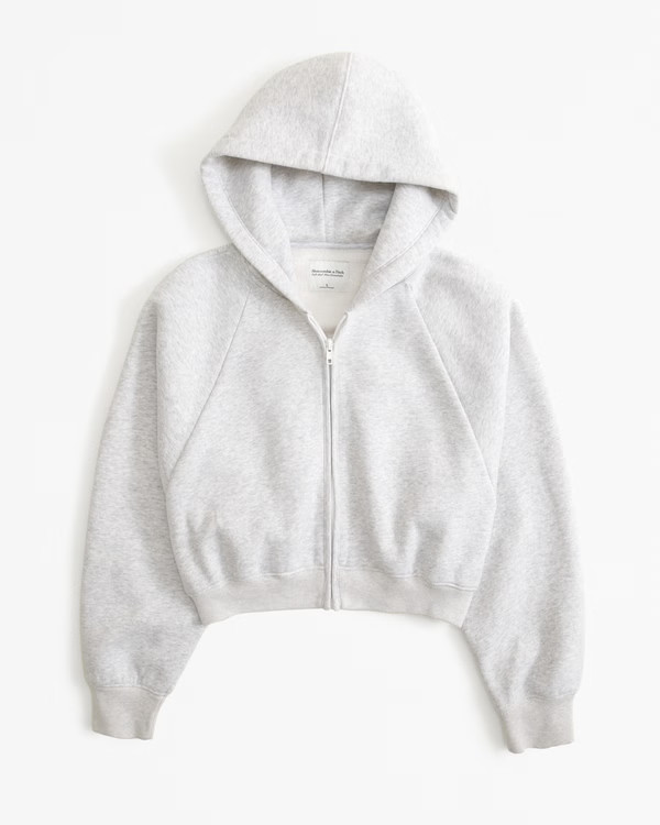 Shrunken Sunday Hooded Full-Zip | Abercrombie & Fitch (US)
