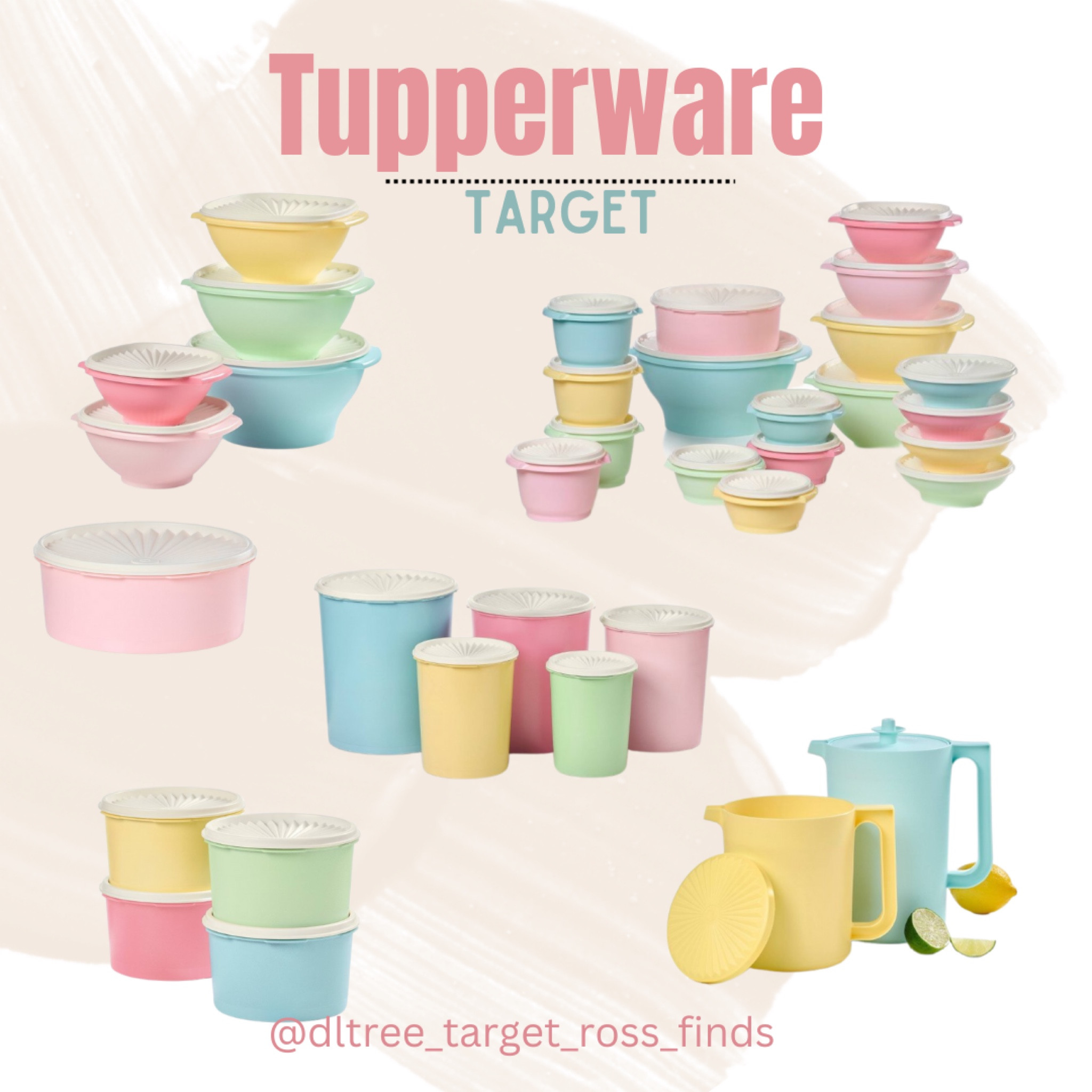 Tupperware 8pc Bell Tumblers with Sippy Seal Set