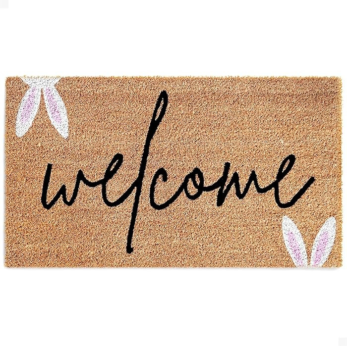THEODORE MAGNUS Easter Door Mat - Welcome Mat for Front Door with Non-Slip Backing - Durable Door... | Amazon (US)
