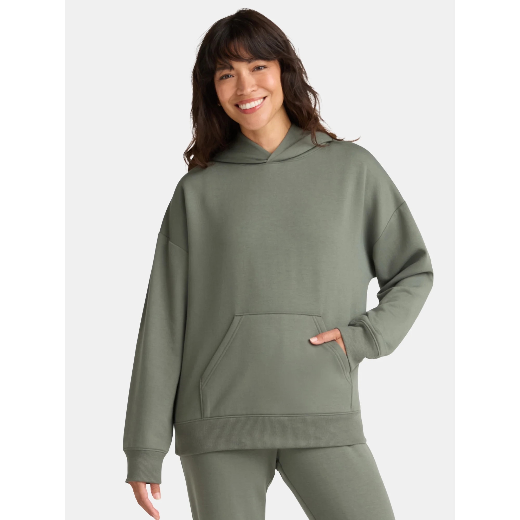 Athletic Works Women's and Women's Plus Super Soft Hoodie, Sizes XS-4X | Walmart (US)