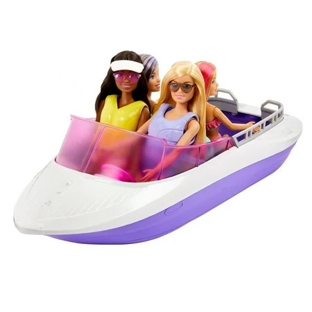Barbie Mermaid Power Playset with 2 Barbie Dolls & 18 in. Floating Boat with 4 Seats & Accessories | Walmart (US)