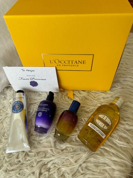 I am obsessed with these goodies from @loccitane! You have to check them out 