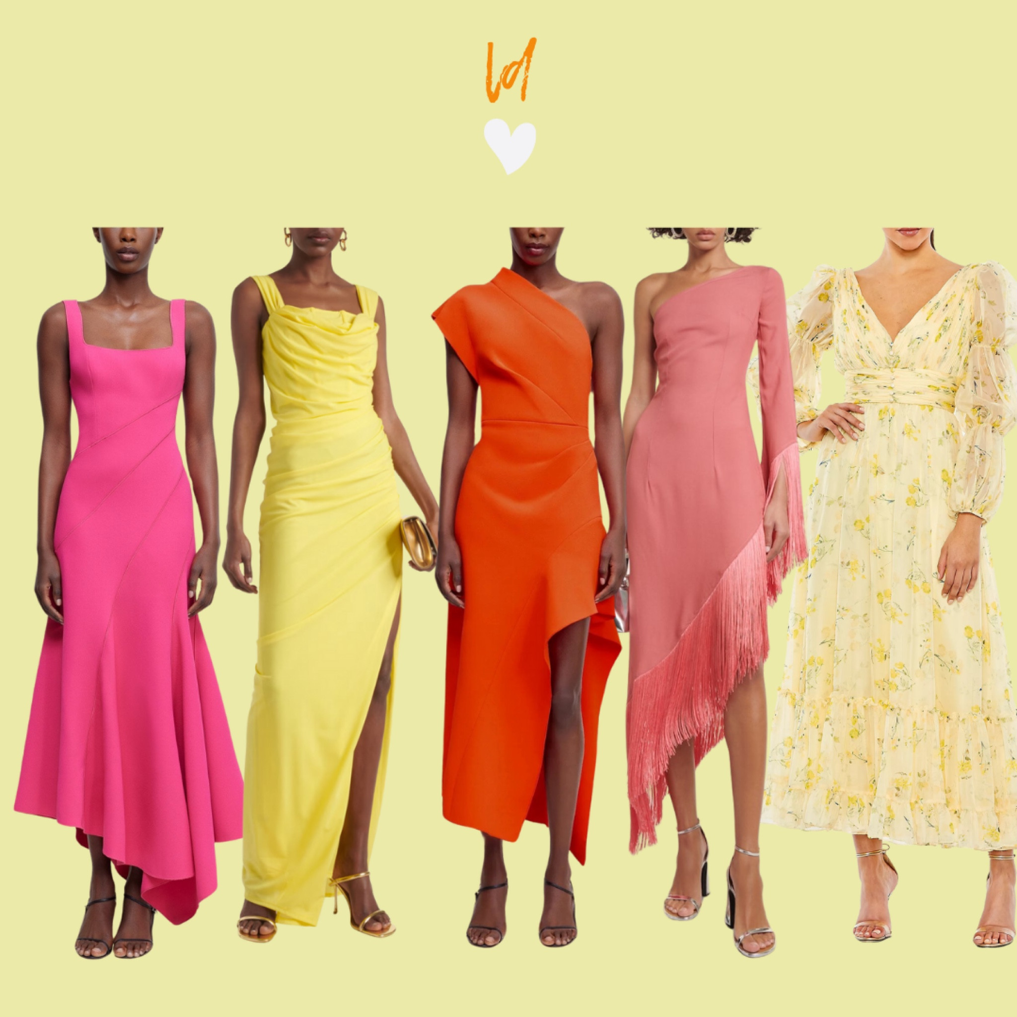 Bridesmaids Edit 4 🩷🧡💛💚