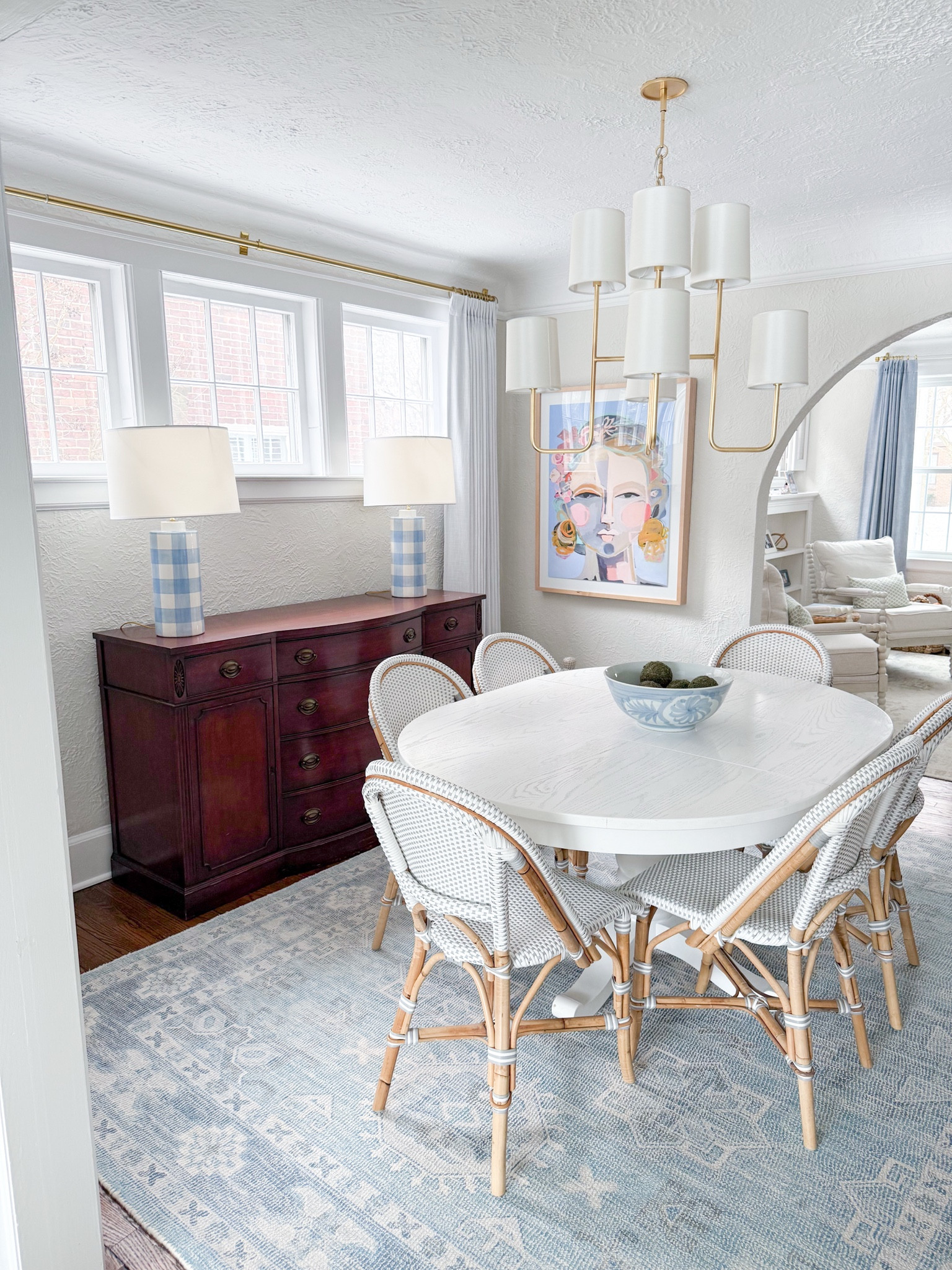 My big beautiful blue and white bowl from Amazon is back in stock. It’s huge!!  And under $100. I fill mine with moss balls and set it on my table but you could use it for so much 

#LTKFindsUnder100 #LTKHome