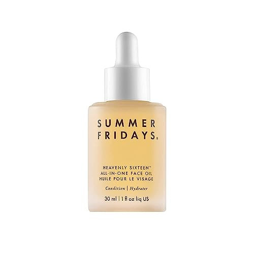 Summer Fridays Heavenly Sixteen Face Oil - All-In-One Hydrating Face Oil for Dry Skin - Made with a Restorative Blend of 16 Non-Comedogenic Oils to Help Condition and Plump Skin (1 Fl Oz) | Amazon (US)