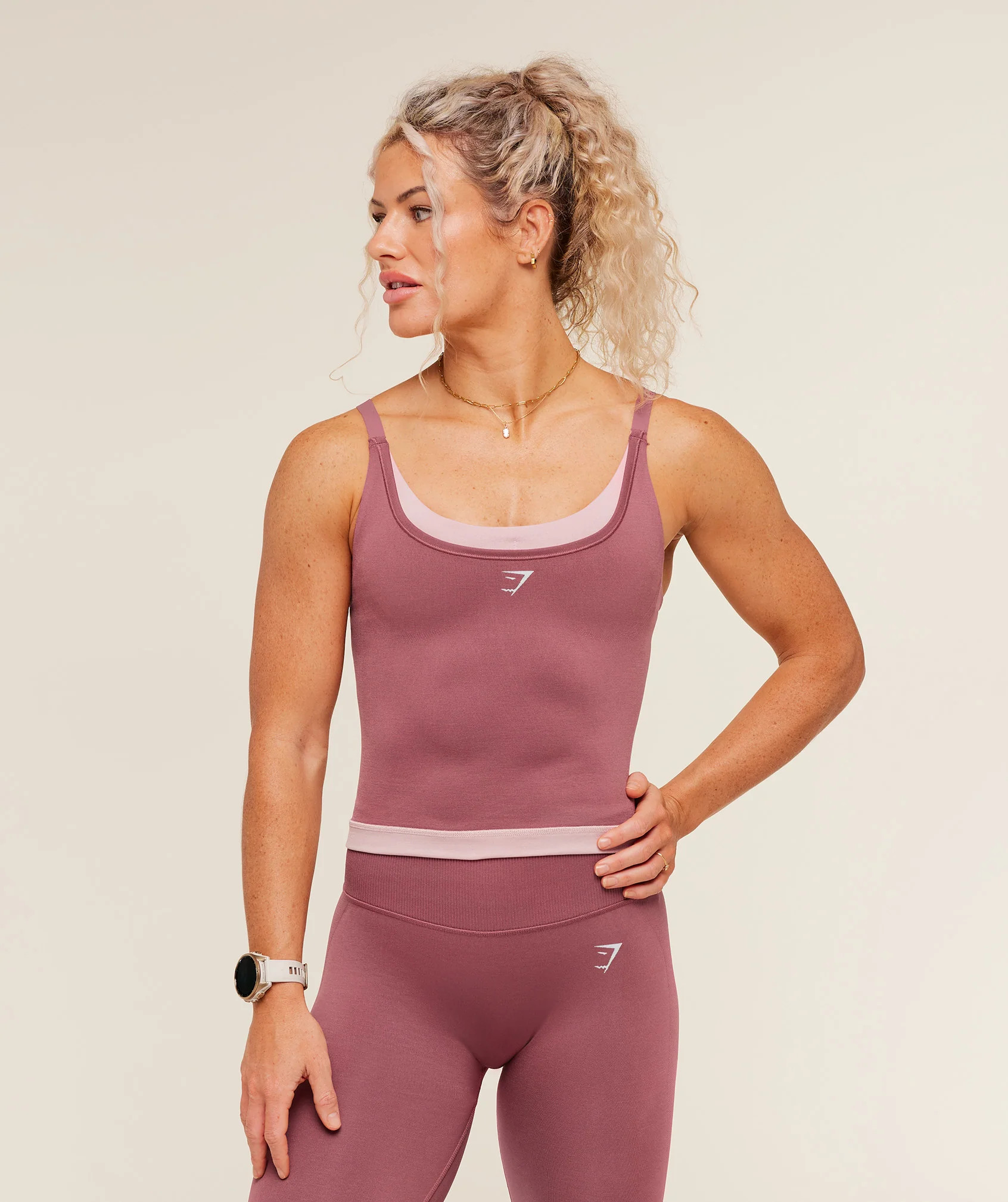 Interval Seamless Midi Tank | Gymshark US