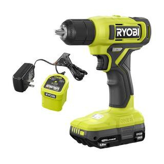 ONE+ 18V Cordless 3/8 in. Drill/Driver Kit with 1.5 Ah Battery and Charger | The Home Depot
