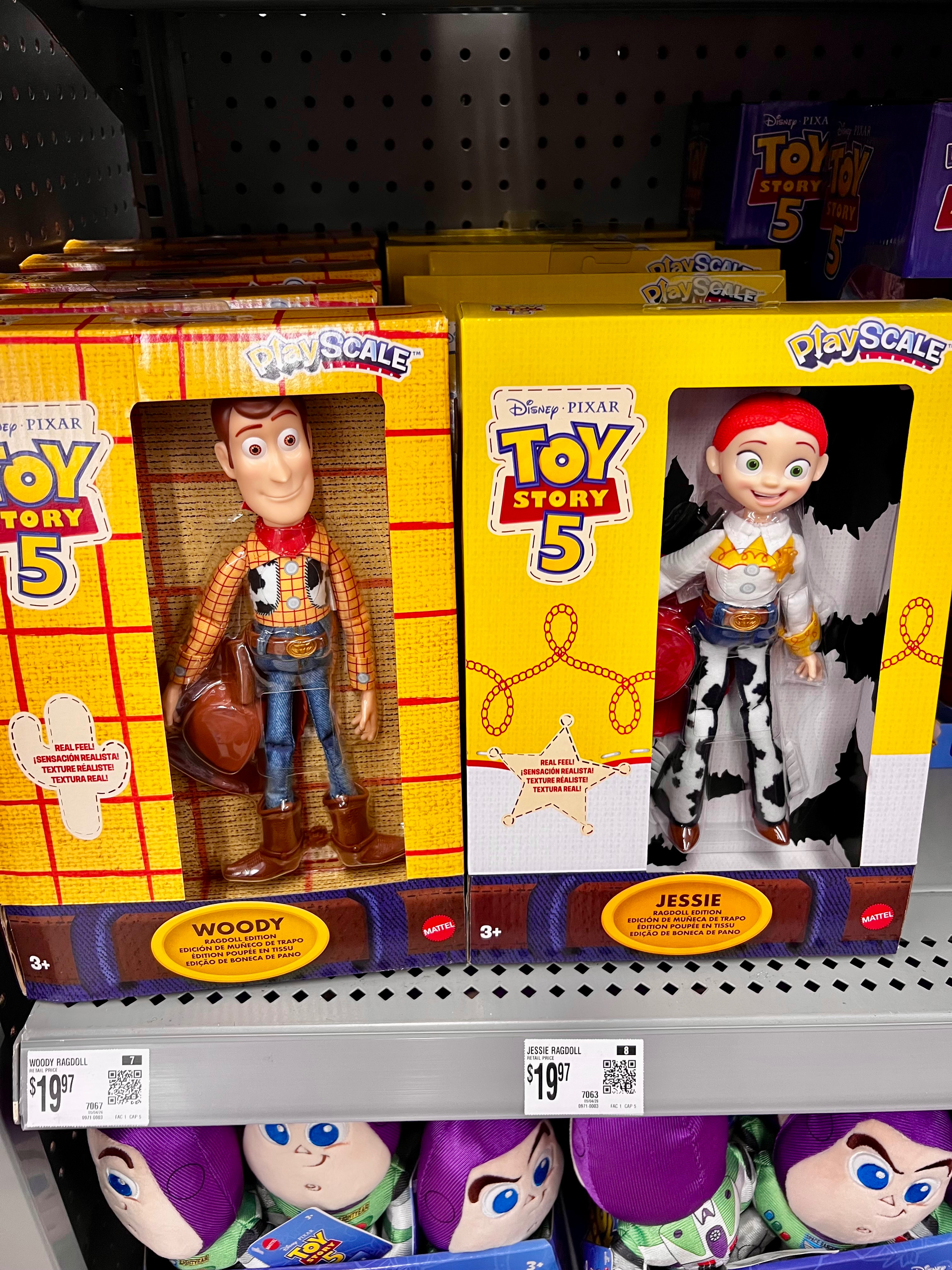 New PlayScale Toy Story 5 Woody & Jessie Ragdoll edition figures at Walmart 🤩These Ragdoll Edition figures are the first completely true-to-movie version of favorite characters, to really bring the fun of Toy Story 5 home.😱 

 #LTKmomlife #LTKBaby #LTKKids