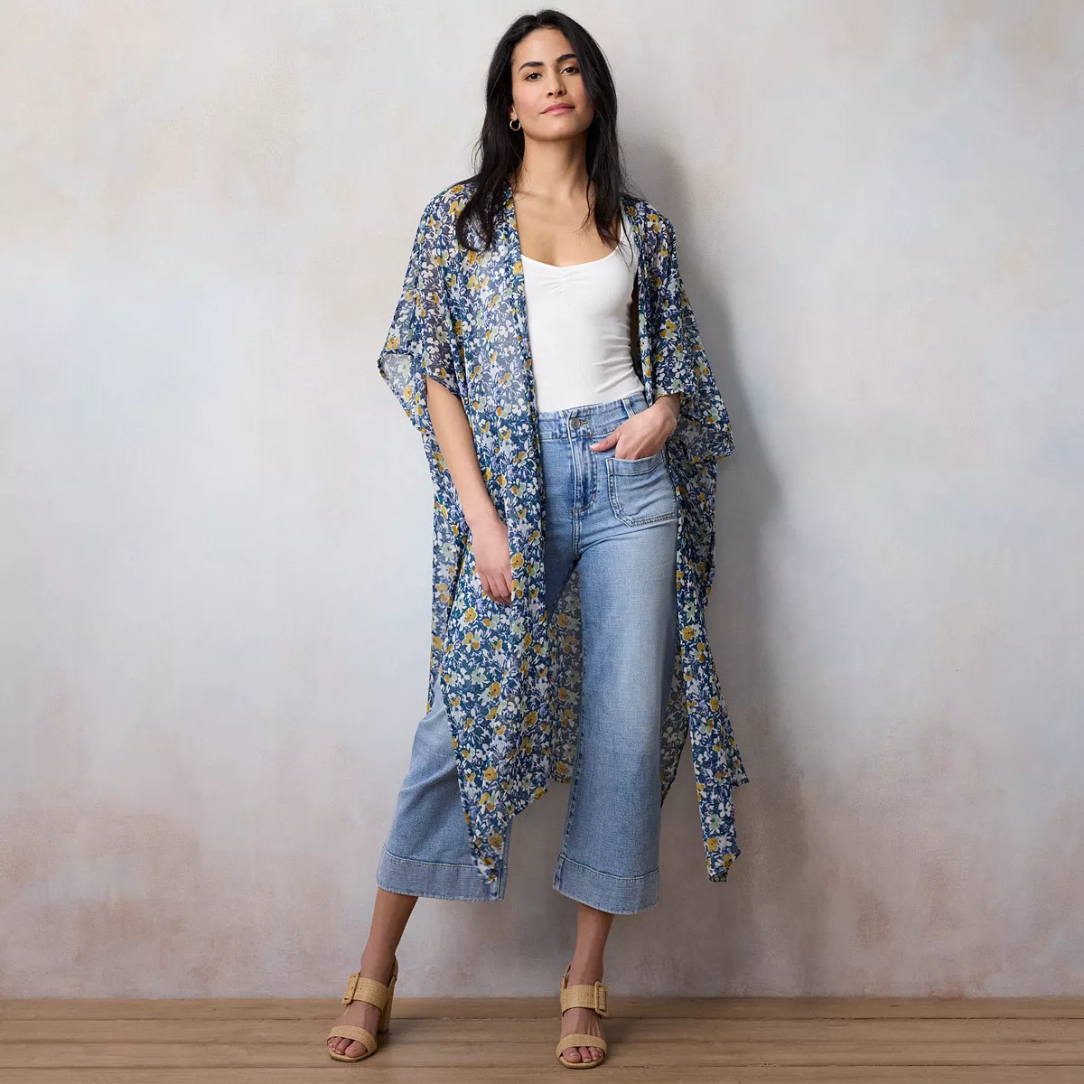 Women's Juniors LC Lauren Conrad Long Ruana | Kohl's