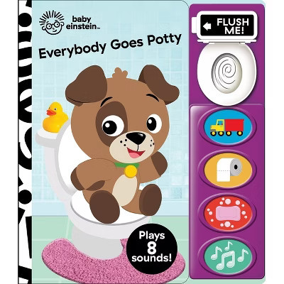 Baby Einstein; Everybody Goes Potty Sound Board Book (Board Book) | Target