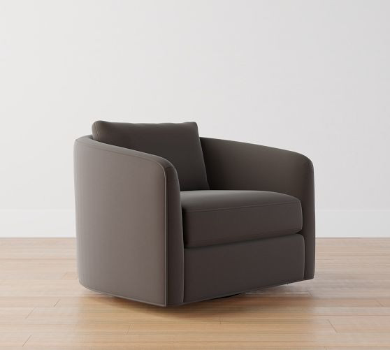 Remmy Swivel Armchair | Pottery Barn (US)