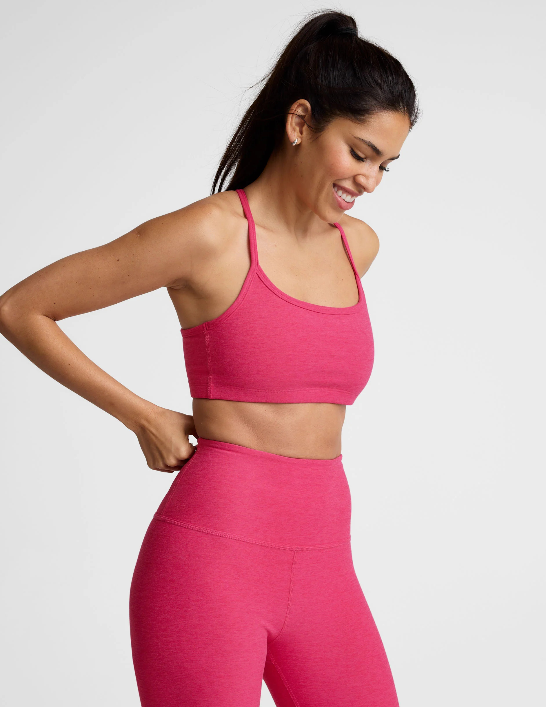 Spacedye Slim Racerback Bra | Beyond Yoga | Beyond Yoga