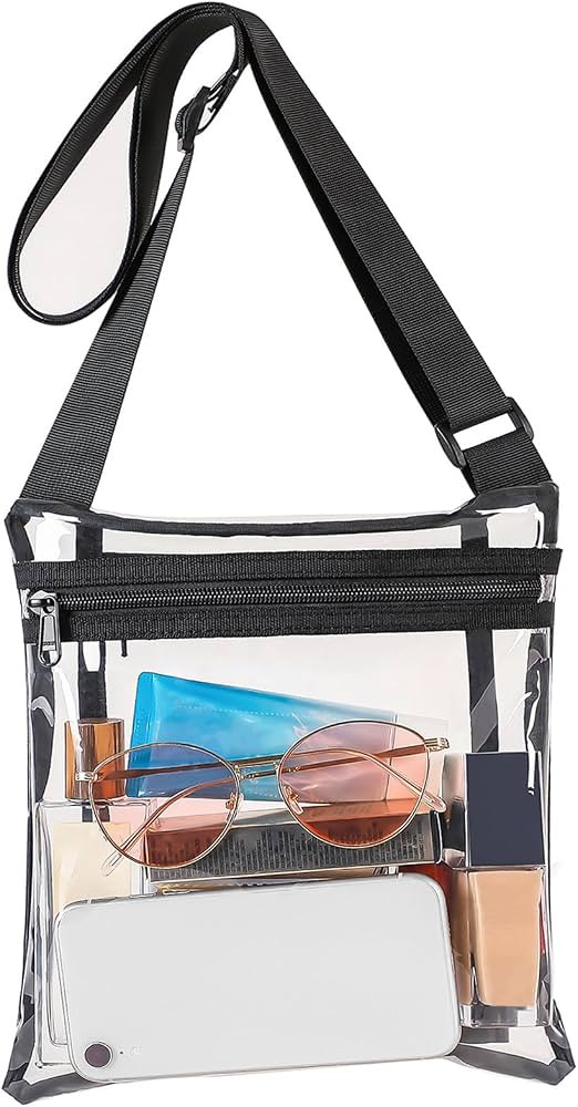 Vorspack Stadium Approved Clear Purse - TPU Crossbody Bag for Women - Concert | Amazon (US)