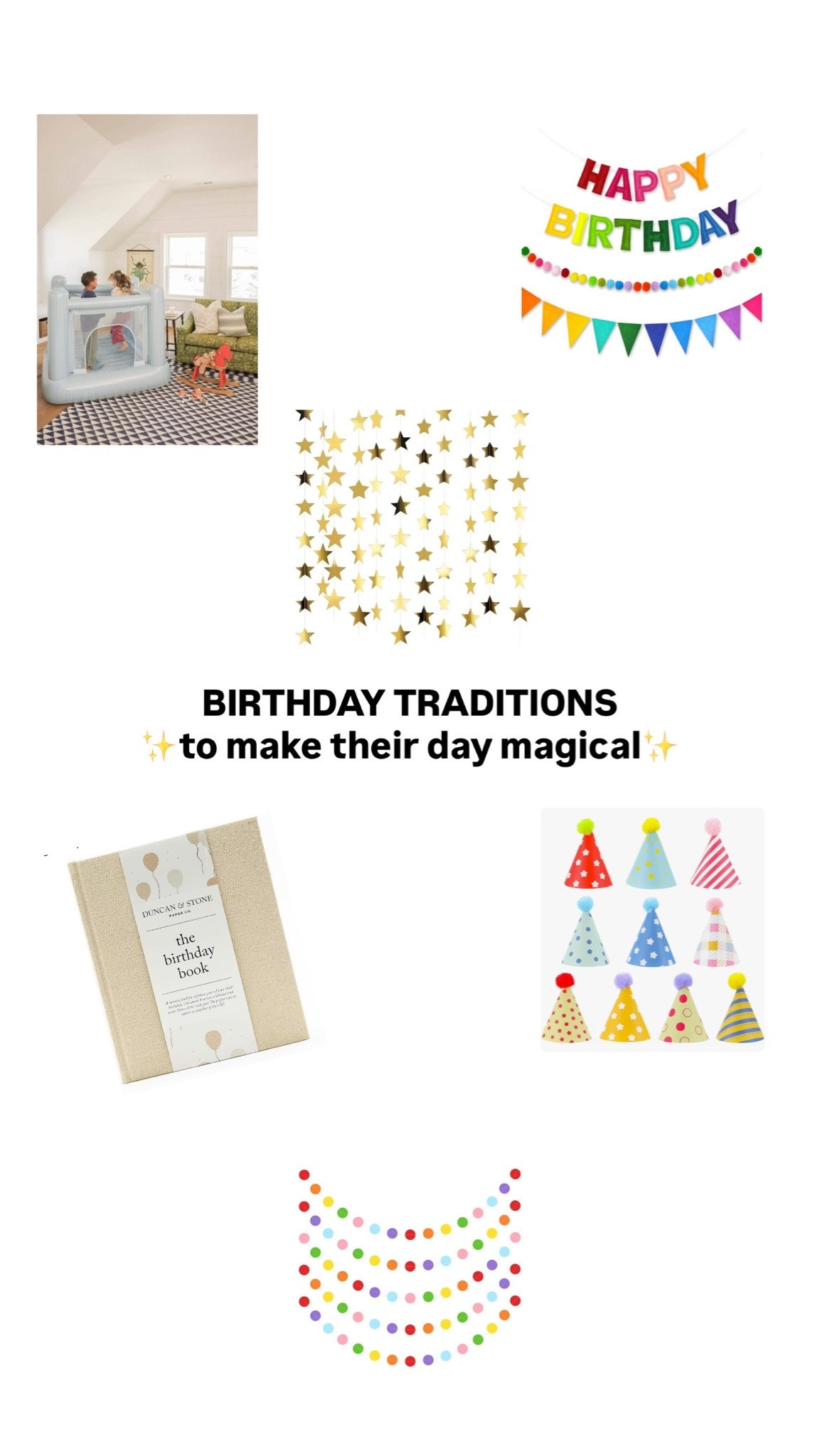 Here’s some of the materials you can use to add a little magic to your little ones next birthday ✨🎈

#LTKmomlife #LTKBaby #LTKKids