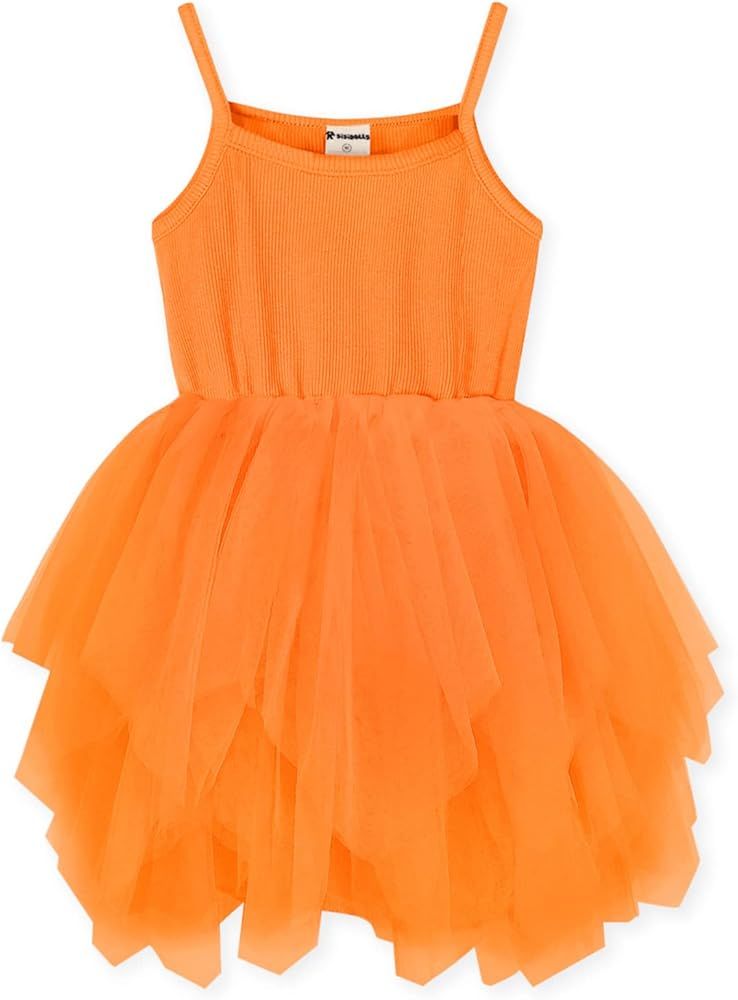 Baby Girls Layered Tutu Dress Toddler Sleeveless Princess Tulle Sundress for Birthday Wedding | Amazon (US)