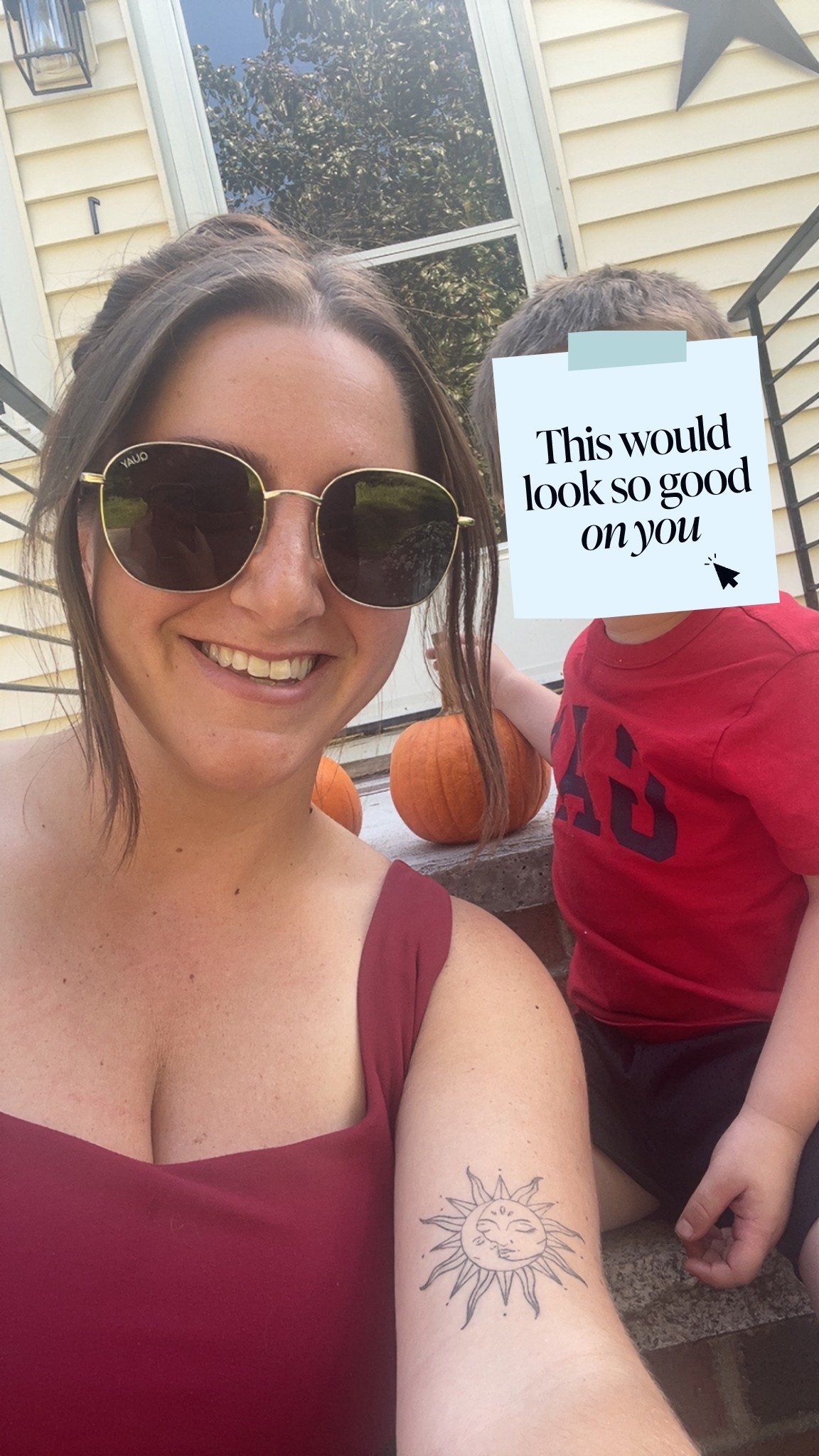 Go-to sunnies! Perfect shape and size  

#LTKFindsUnder100