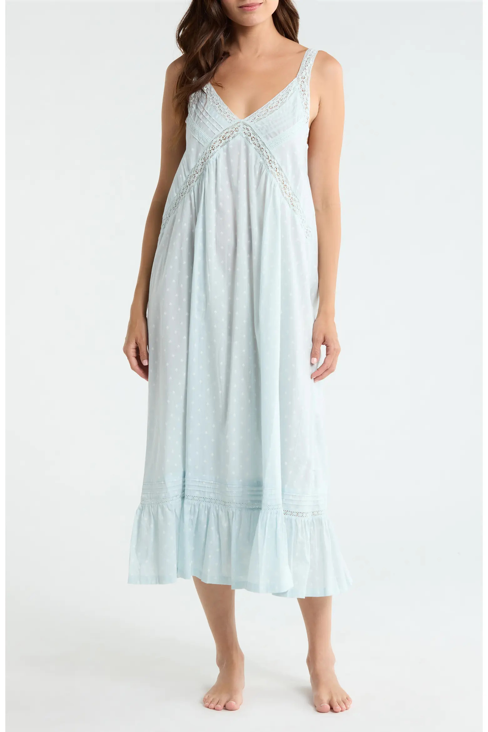 Peached Cotton Lawn Nightgown (Women) | Nordstrom | Nordstrom